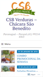 Mobile Screenshot of csbverduras.com