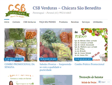 Tablet Screenshot of csbverduras.com